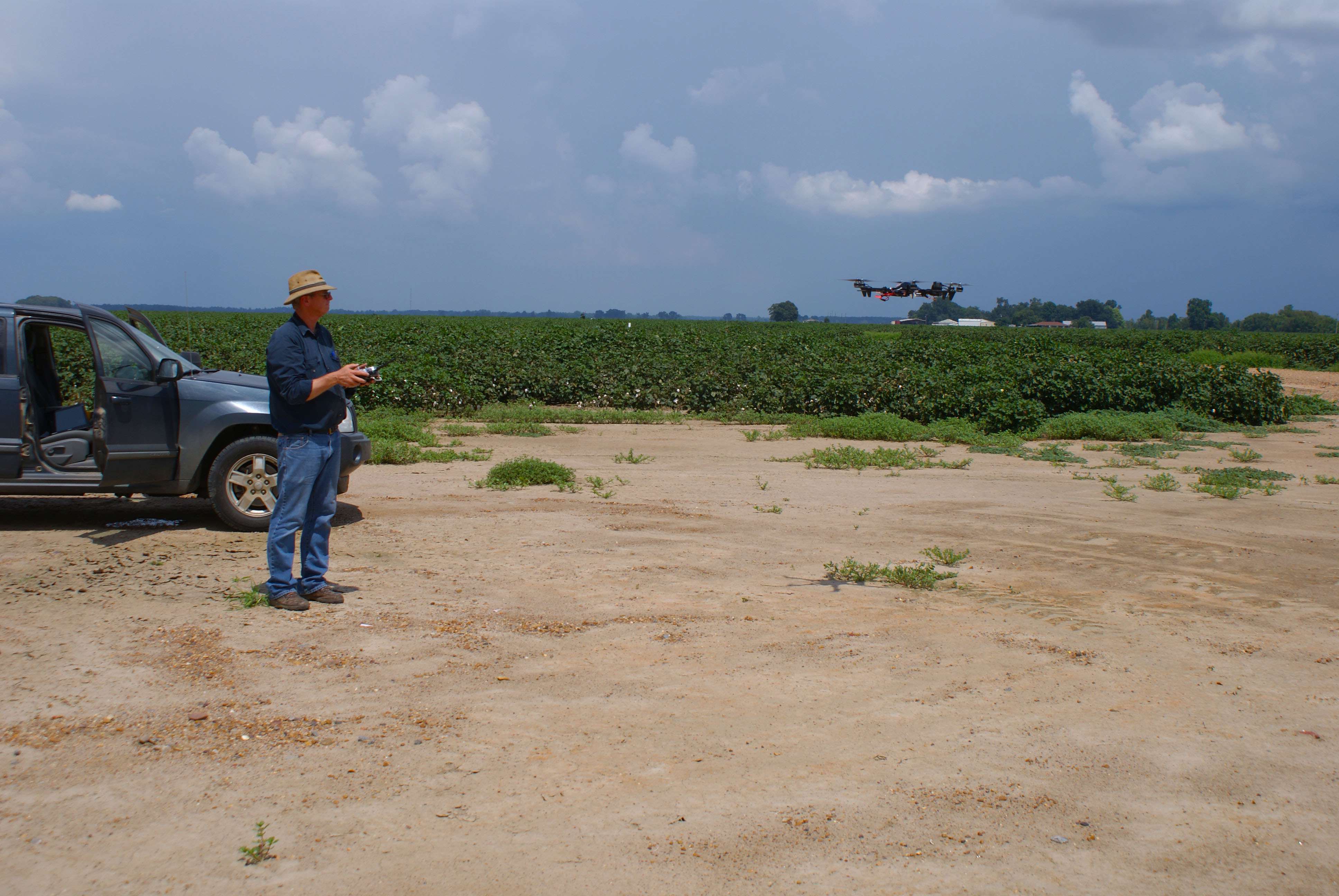 Dennis with drone